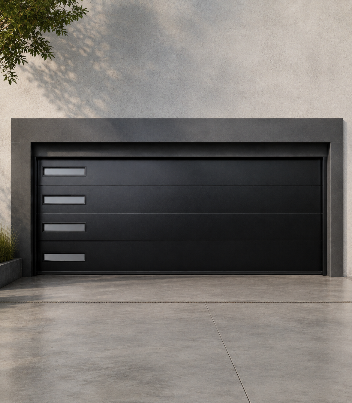 ba772aae-c4e3-4fd3-af4c-f7e436ae1d01 Modern Sectional Garage Door - Figura 1